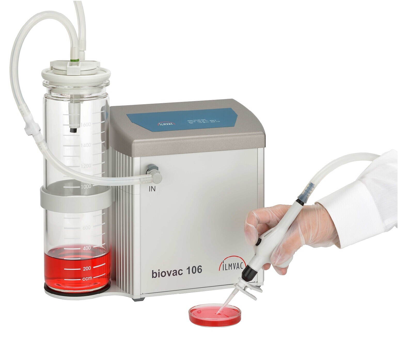 伊尔姆         伊尔姆 德国 ilmvac 液体抽滤装置 Biovac 106