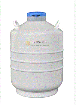成都金凤运输型液氮生物容器YDS-30B，含六个276MM高的提筒