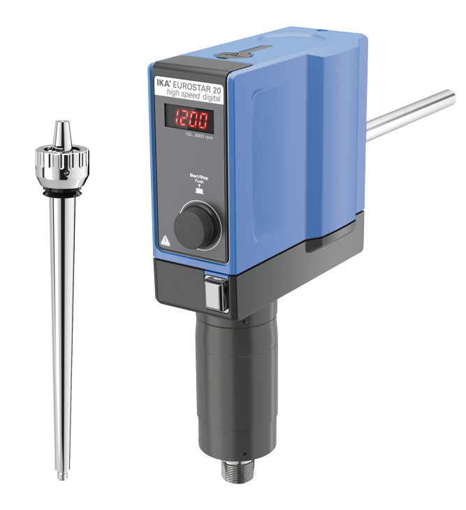 IKA高速数显顶置搅拌器，Eurostar 20 High Speed Digital主机